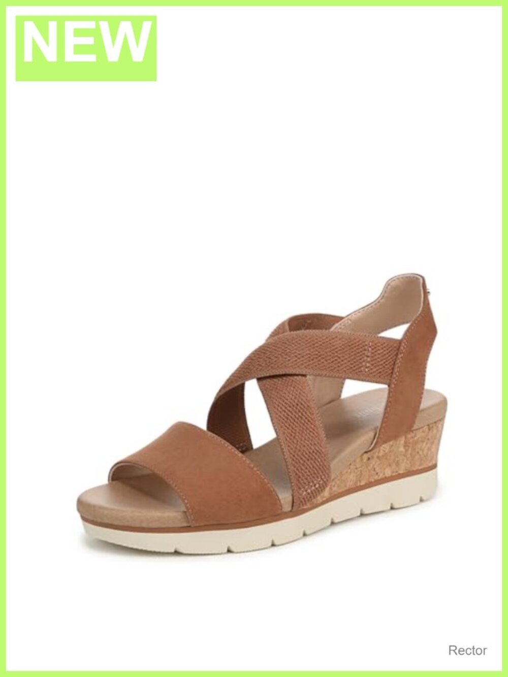Dr. Scholl's Just Cute Sporty Wedge Sandals with Crisscross Straps